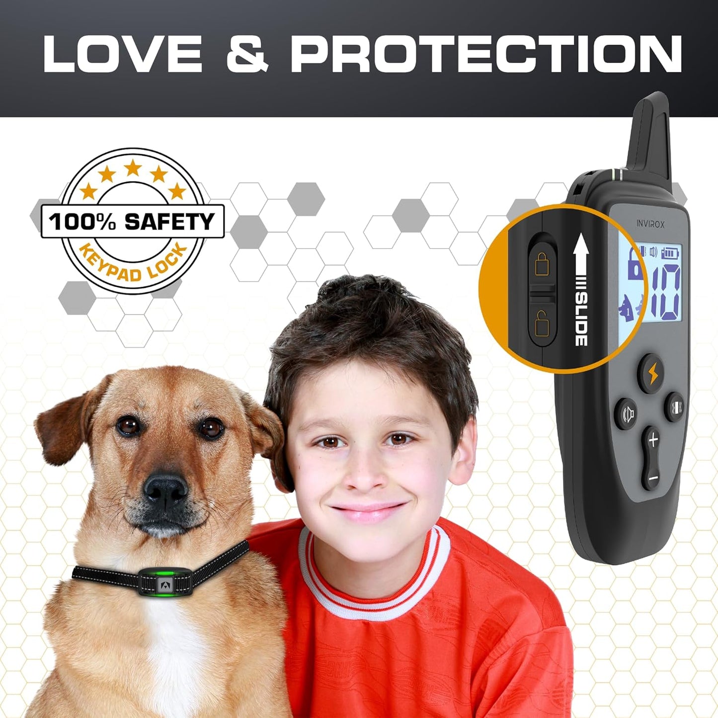 Dog Training Collar [2025 Edition] 123 Levels Dog Training Collar with Remote 1100Yd Range E Collar for Dogs Training 100% Waterproof Rechargeable, Manual Bark Collar for Large Dog