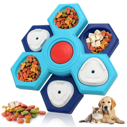 Dog Puzzle Toys Interactive Treat Dispensing Pet Slow Feeder for Small Large Dogs Puppy Enrichment IQ Training Dog Treat Puzzle