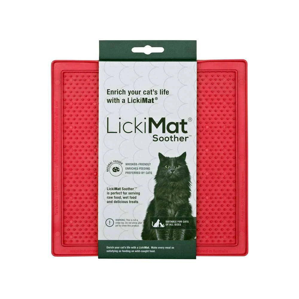 Lickimat Soother Treat Mat for Dogs & Cats