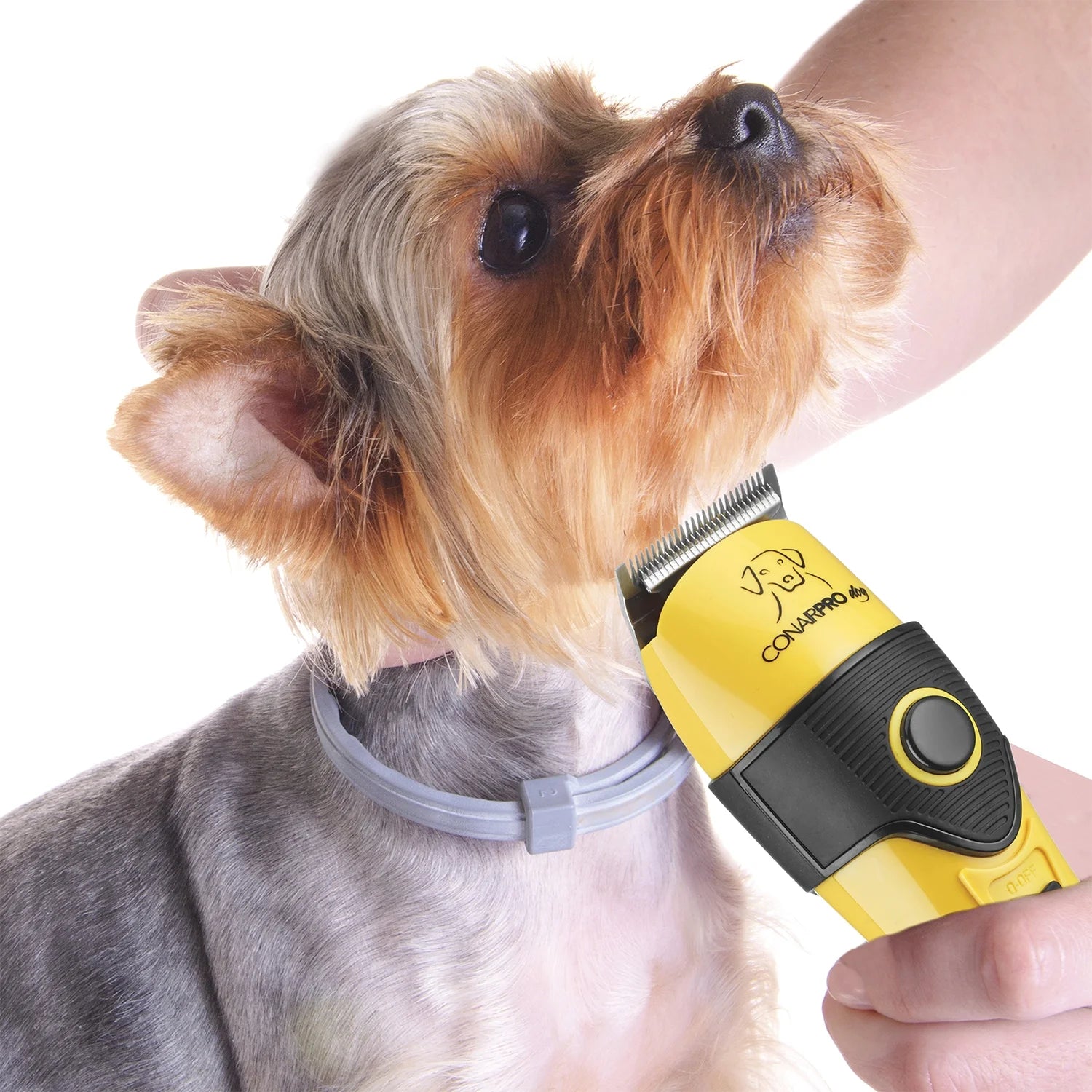 Corded 2-In-1 Clipper+Trimmer, 17 PC Pet Home Grooming Kit for Dogs