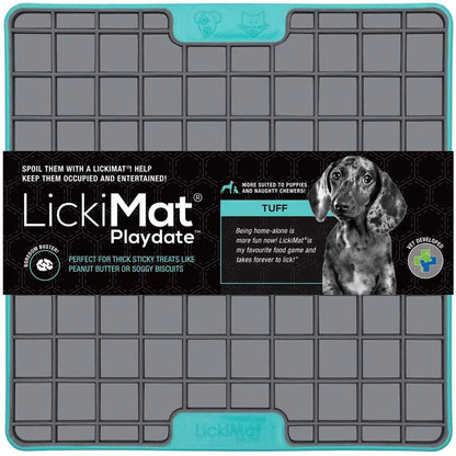 Lickimat Playdate Deluxe Treat Mat for Dogs & Cats