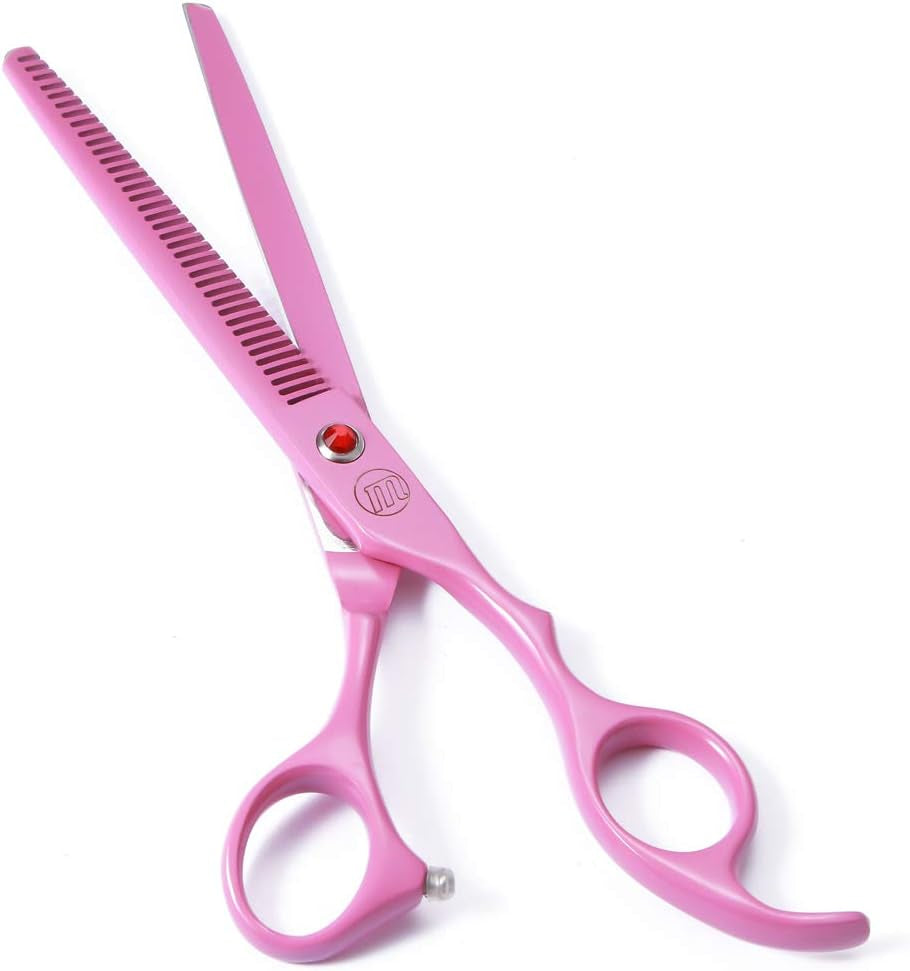 Professional Dog Grooming Scissors Set, 7 Inch/8 Inch Pet Grooming Scissors Chunkers Shears for Dog, Curved Dog Grooming Scissors, Thinning Shears for Dog with Grooming Comb