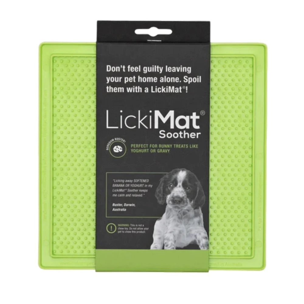 Lickimat Soother Treat Mat for Dogs & Cats